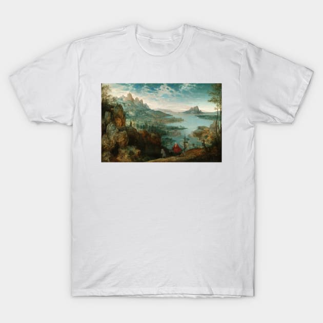 Landscape with the flight into Egypt - Pieter Bruegel the Elder T-Shirt by themasters